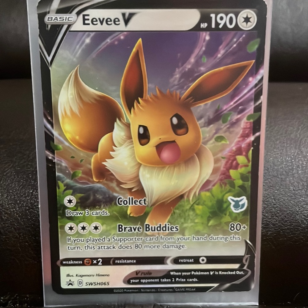 MC Mint condition 2020 Basic Eevee V HP 190